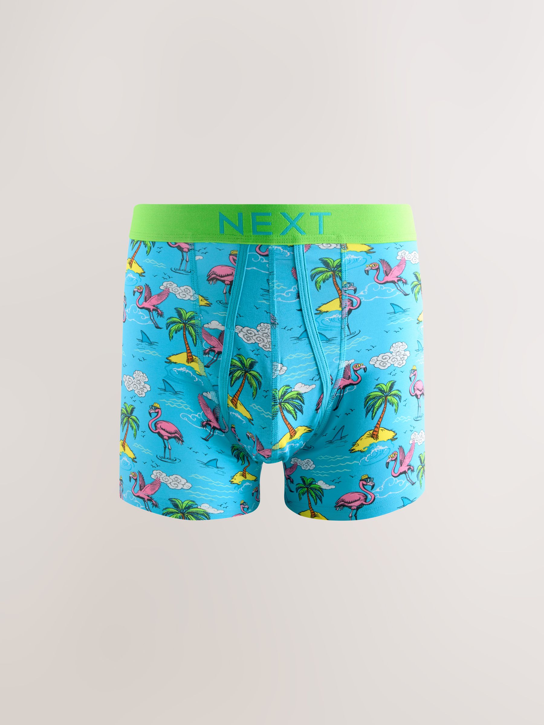 Animal Print Plaatsing - 8 Boxershorts zonder plooi
