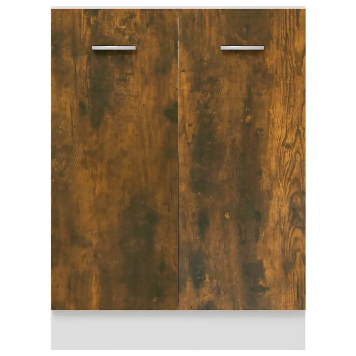 VidaXL Armoire de Plancher - Chêne Fumé