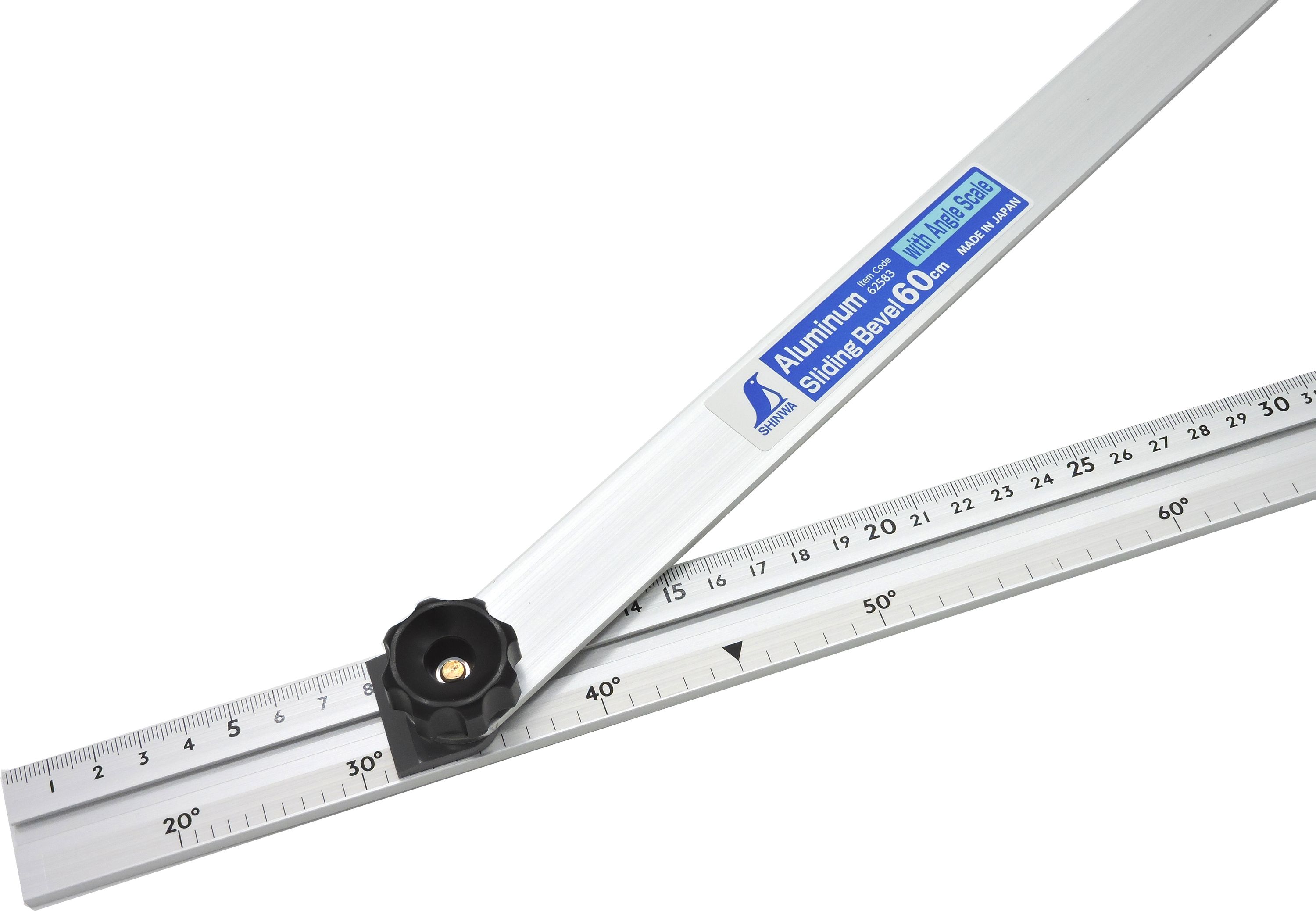 FAMEX 12607 Zimmerer-Schmiege 60 cm (62662), Winkelmesser