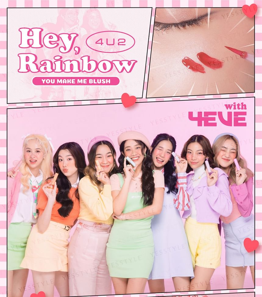 4U2 - Hey Rainbow Liquid Blush