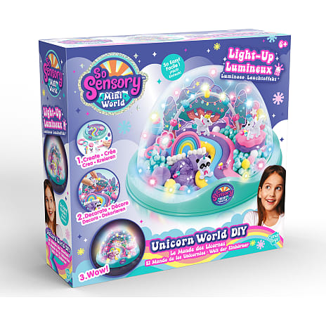 So Sensory Light-Up Unicorn World kuppel