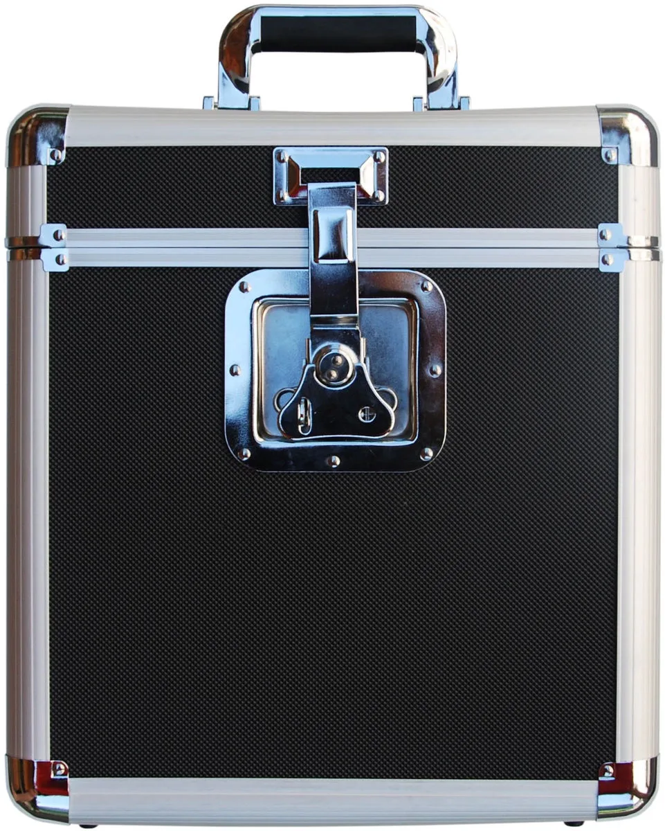 Rock on Wall Flight Case 25 LP Noir Étuis et protections