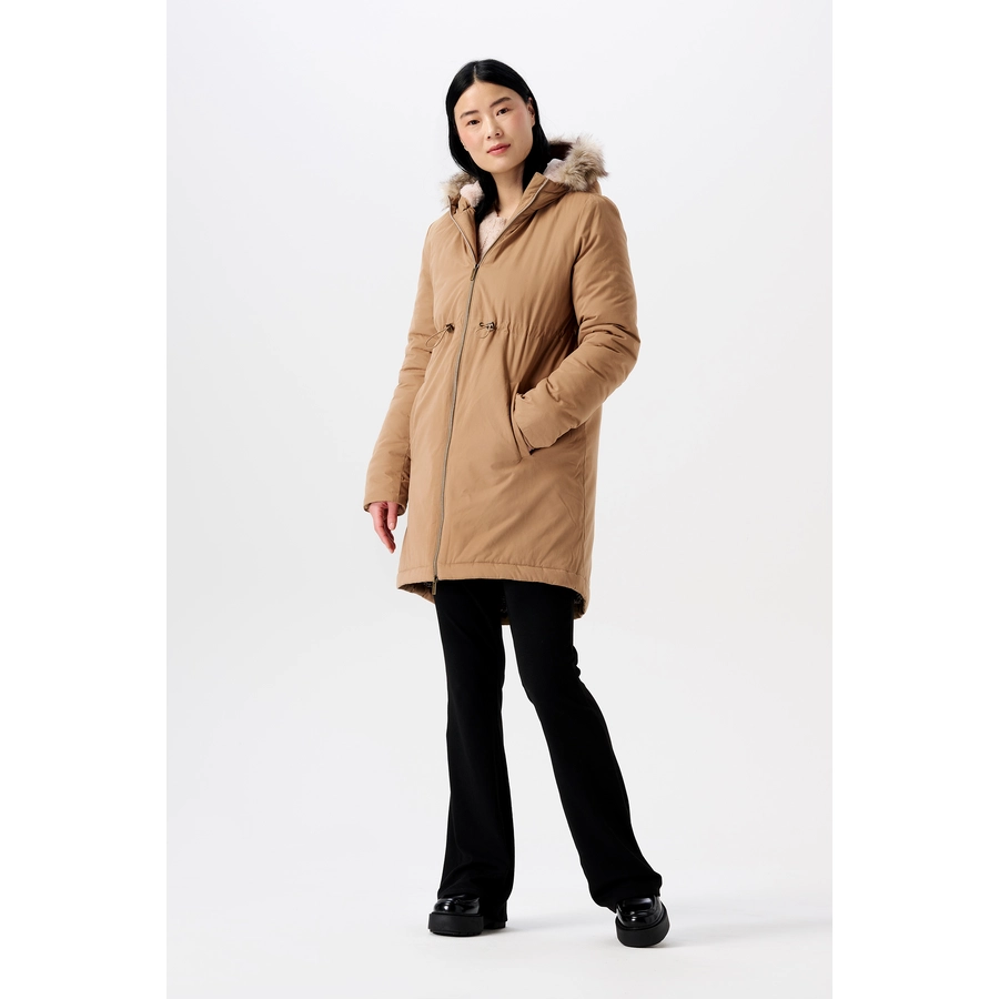 Noppies Umstandsjacke Winter Frankfurt 3-way Tigers Eye