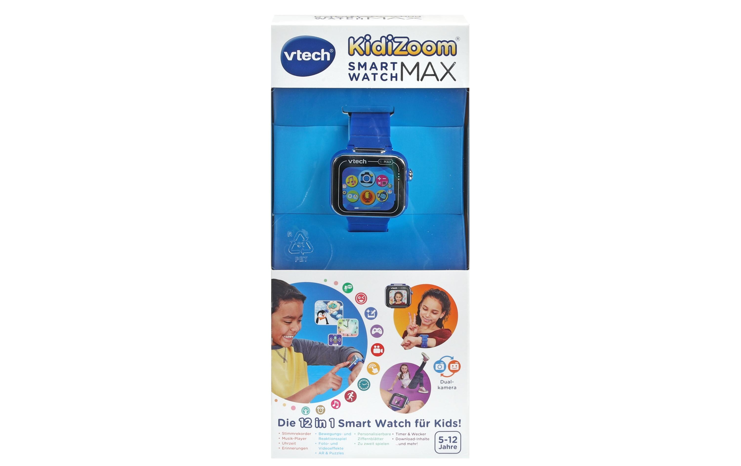 KidiZoom Smart Watch MAX blau -DE-Kinder-Smartwatch