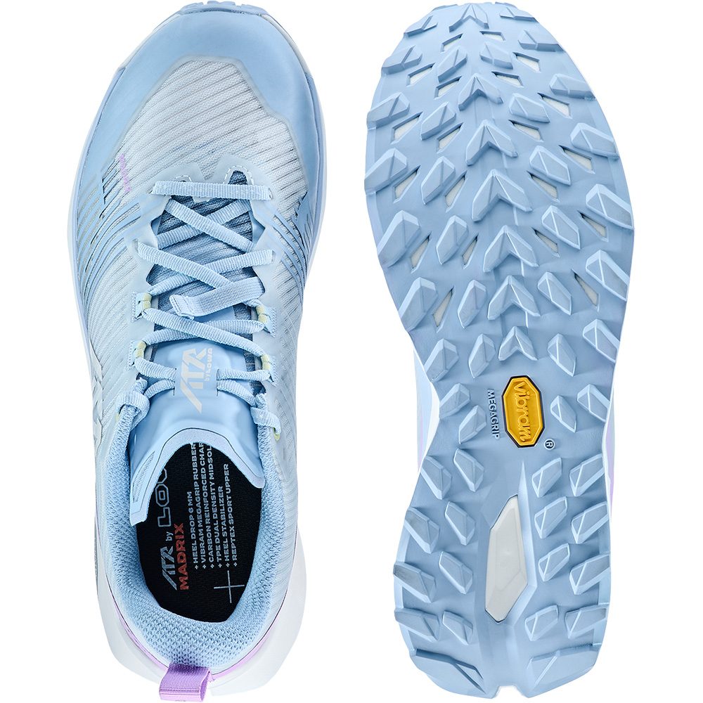 LOWA Madrix Trailrunningschuhe Damen nebelblau