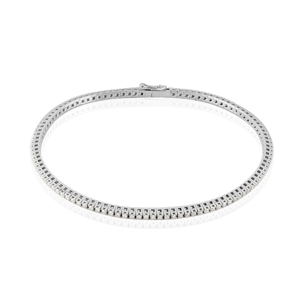 Bracelet Moscou Or Blanc Diamant
