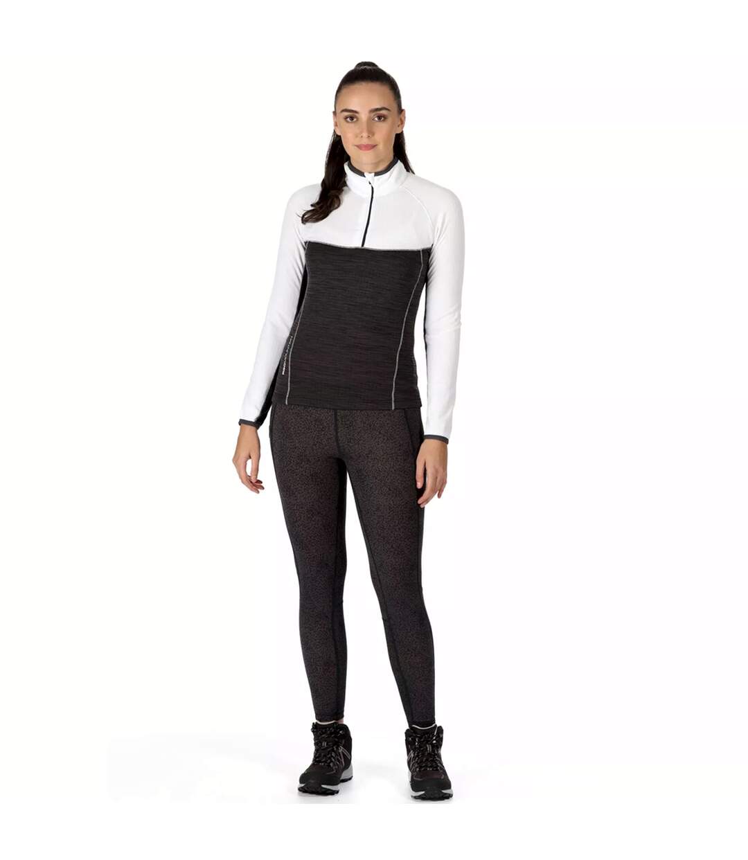 Regatta - Polaire HEPLEY - Femme (Blanc / Gris phoque) - UTRG6225