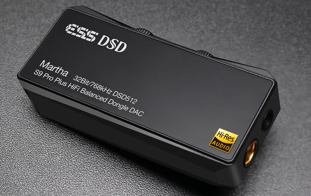 Hidizs S9 PRO Plus Noir DAC Audio portables