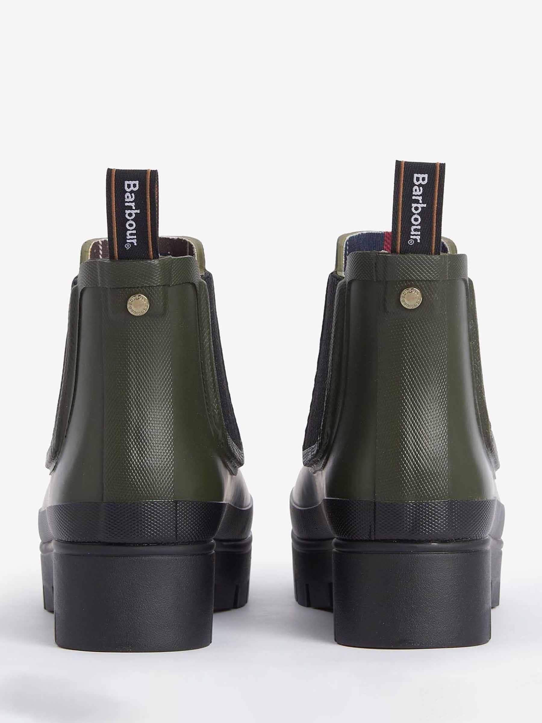 Groen - Barbour® Halton Chelsea Wellington laarzen