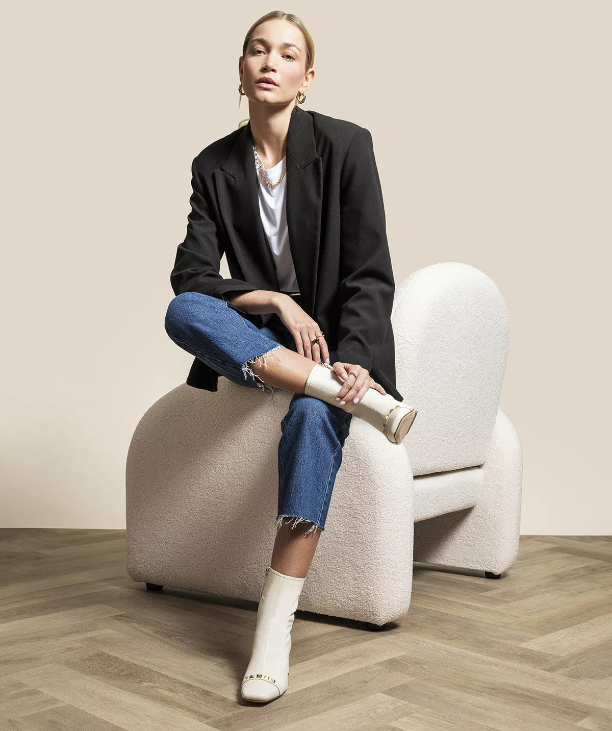 Bottines ANNA NATUREL