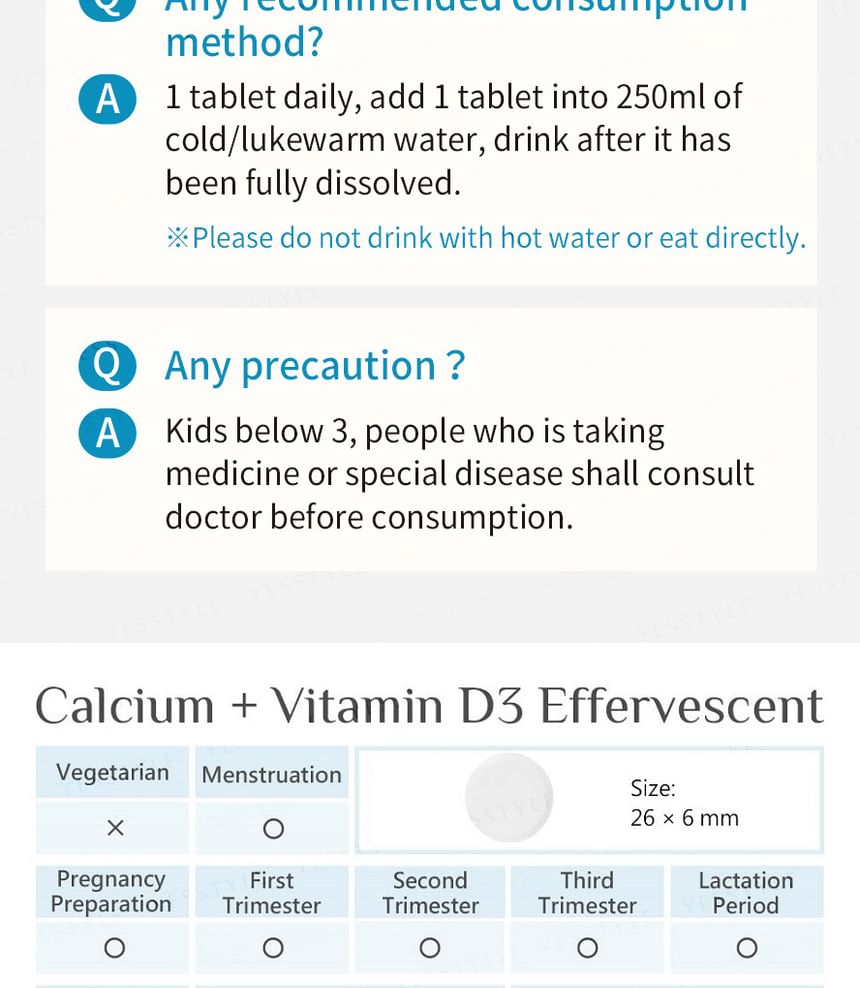 BHK's - Calcium + Vitamine D3 Bruistabletten