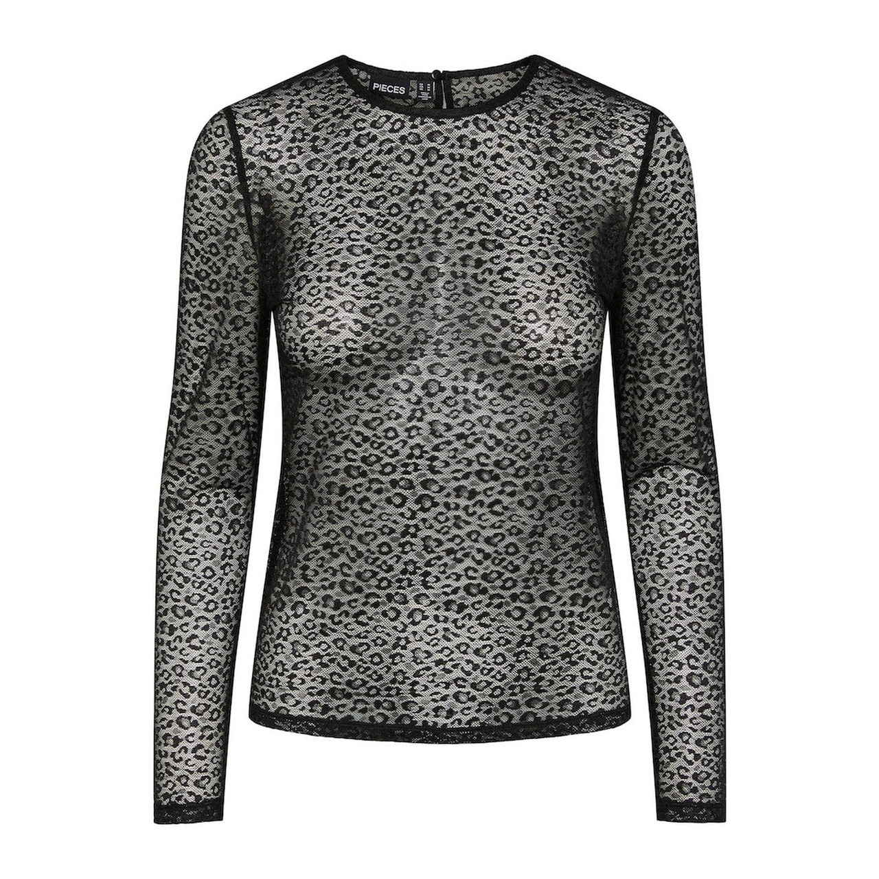 Pieces PCSAVA LS LACE TOP
