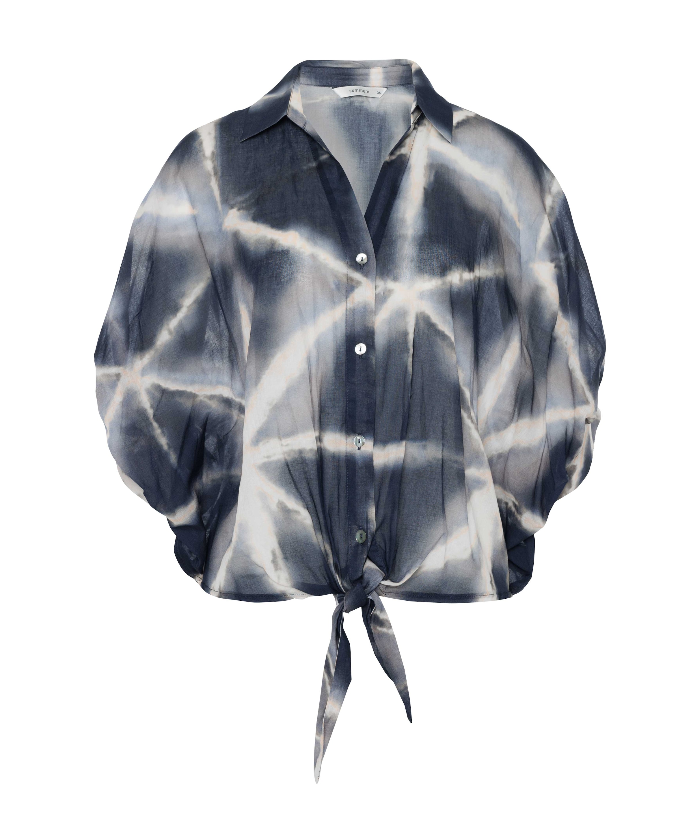 Summum Woman Dames blouse blauw