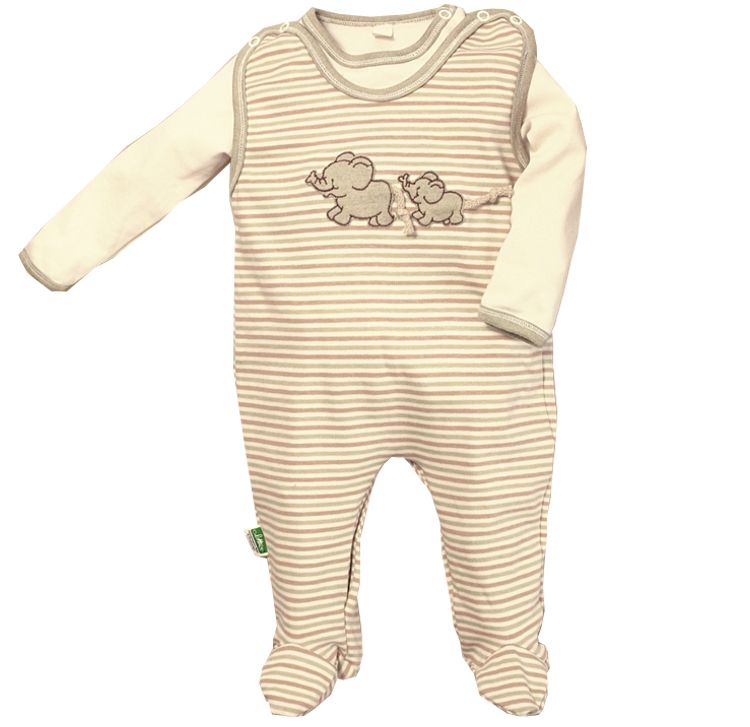Lotties Strampler Kombination Elefant mit Body