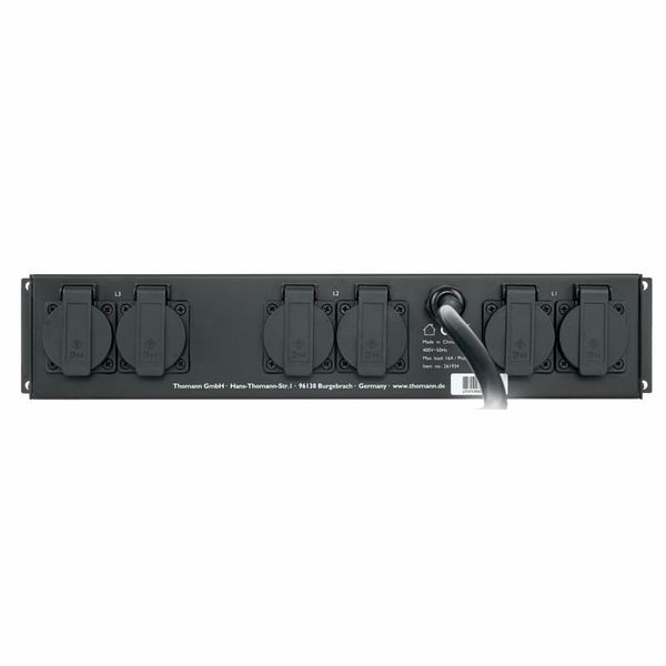 the t.racks Rack Racksteckdose 16/6