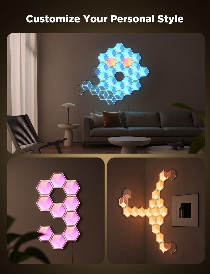 Govee - Glide Hexagon Light Panels Ultra 7Pack!