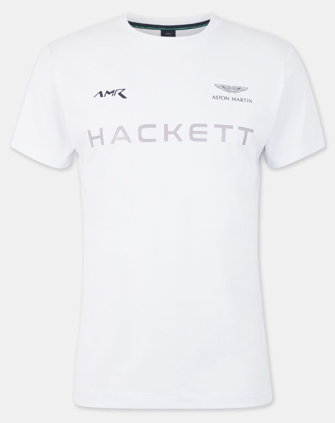 Hackett London T-Shirt Aston Martin Racing blanc