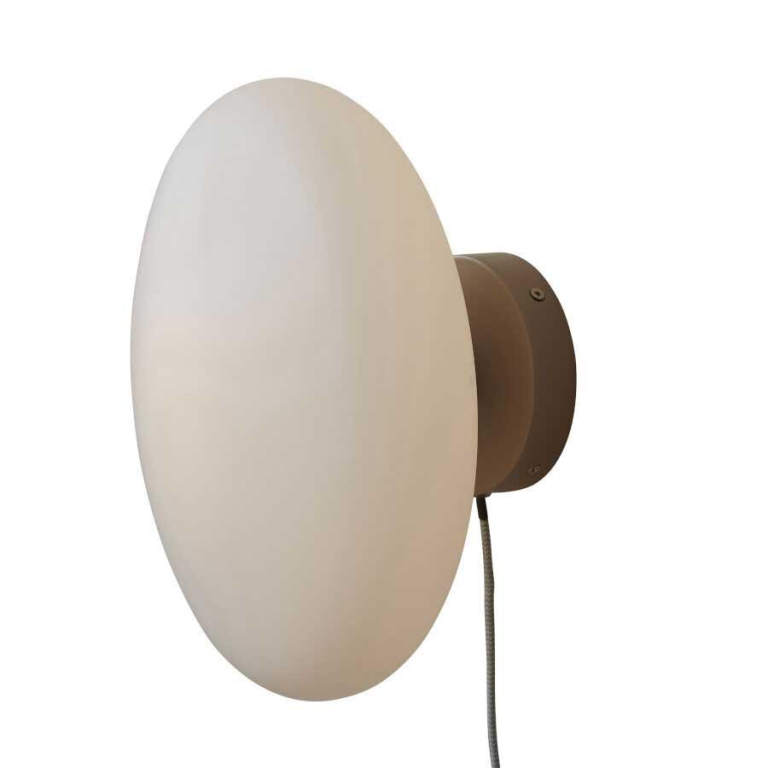 It's about Romi Sapporo wandlamp small Ø28 zand/wit