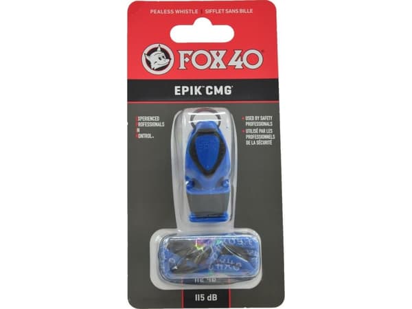 Fox40 Fox 40 Epik CMG fløyte blå med snor 8803-0508