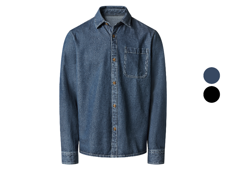 Heren spijkerblouse