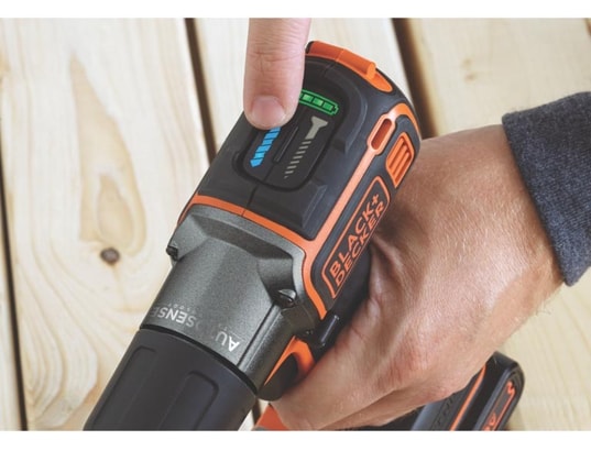 BLACK & DECKER - Perceuse - visseuse sans fil ASD184K AUTOSENSE