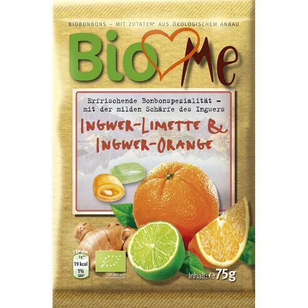 Rebuçados Bio Com Gengibre E Citrinos