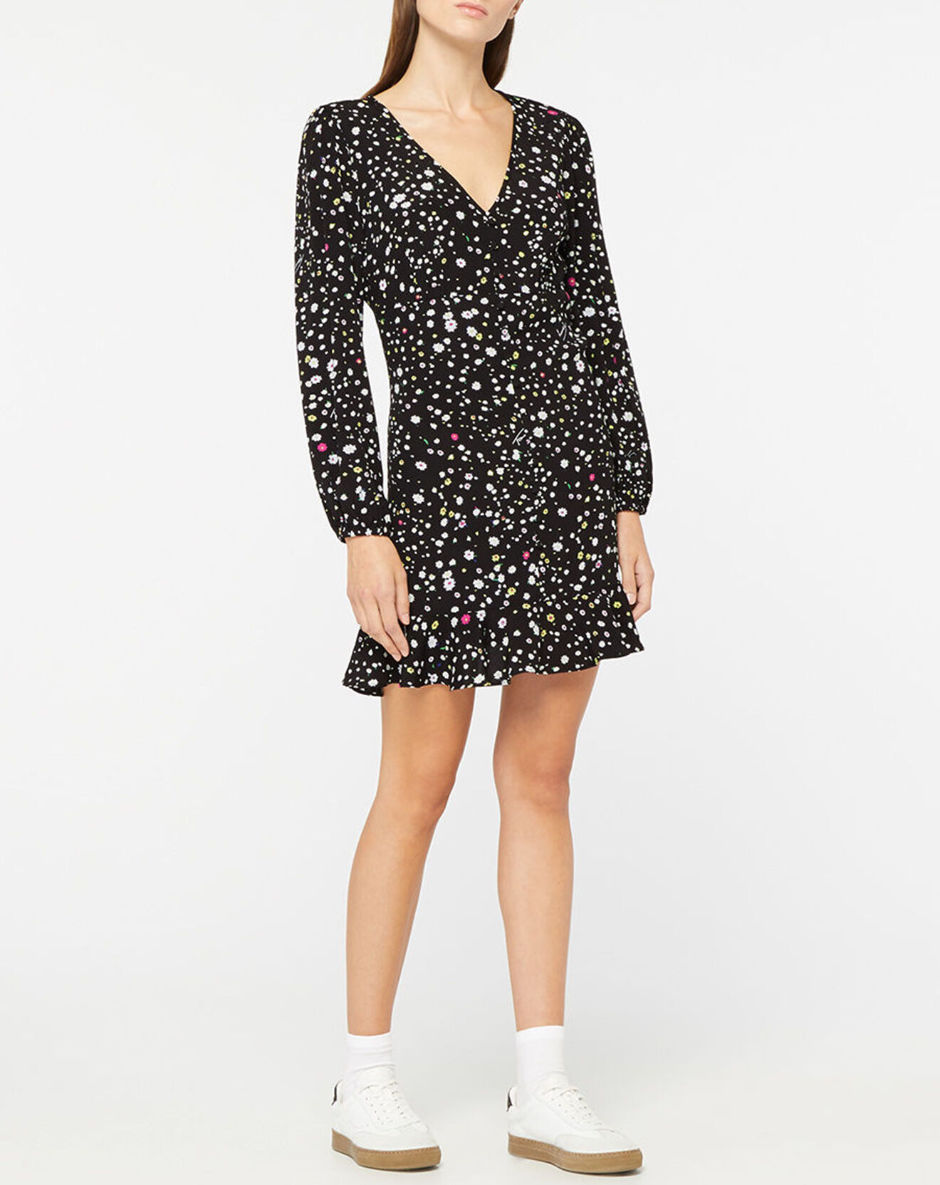 Tommy Jeans Robe Mini Frill multicolore