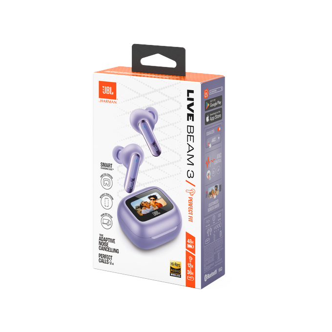 JBL - Live Beam3 True Wireless purple
