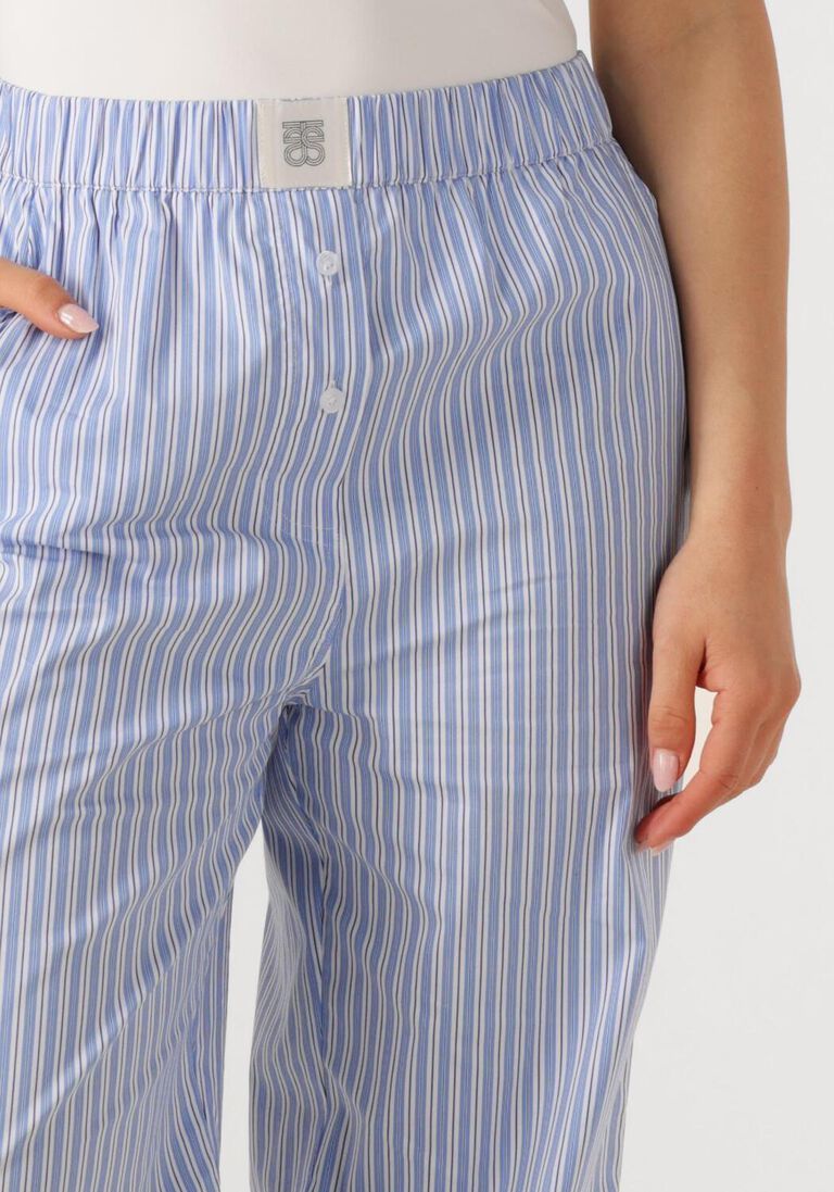 lichtblauwe second female wijde broek tenby trousers