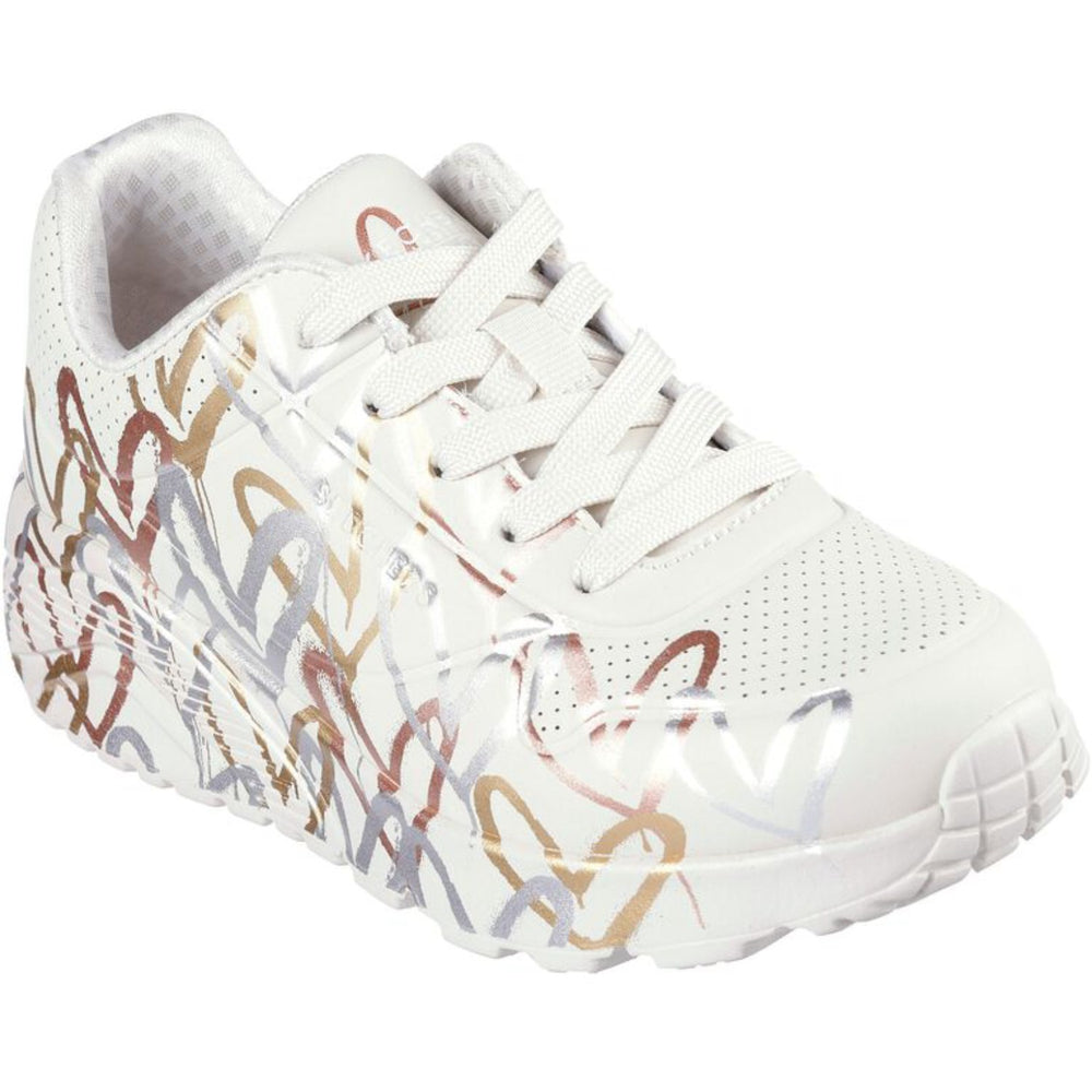 Køb Skechers Uno Lite - Metallic Love Sneakers