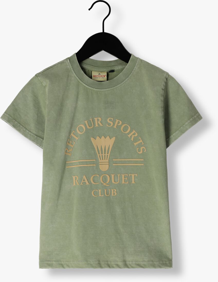 RETOUR groene retour t-shirt zack