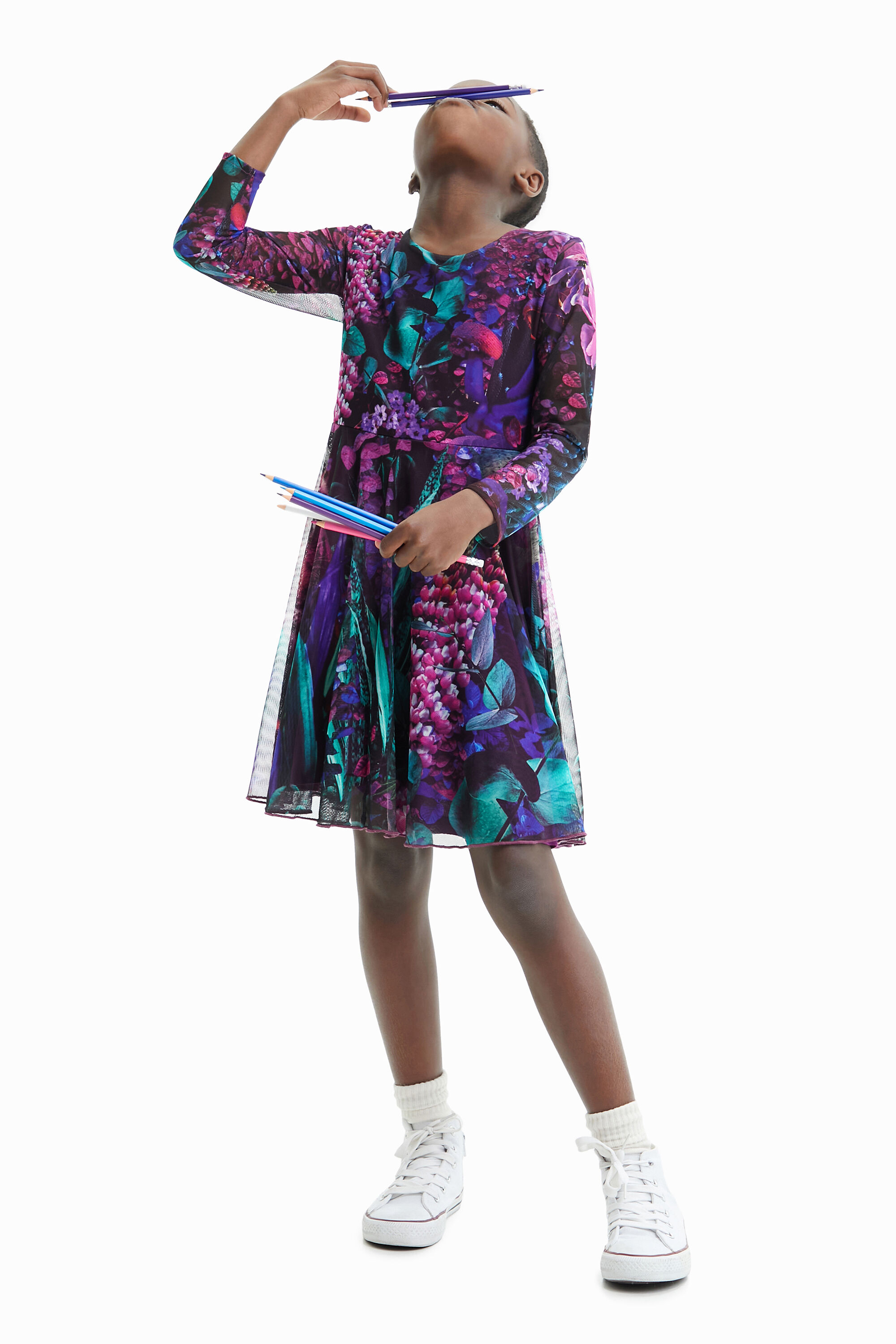 Robe en tulle fantaisie