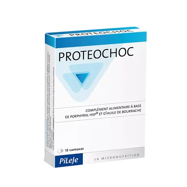 Pileje Proteochoc 12 cápsulas