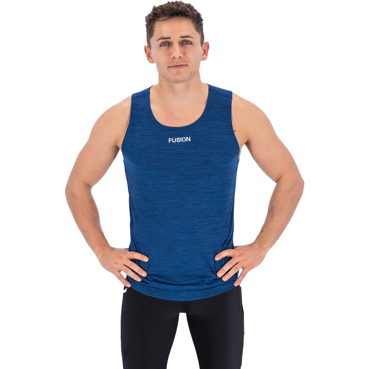 Fusion Singlet Short Tight Set Men