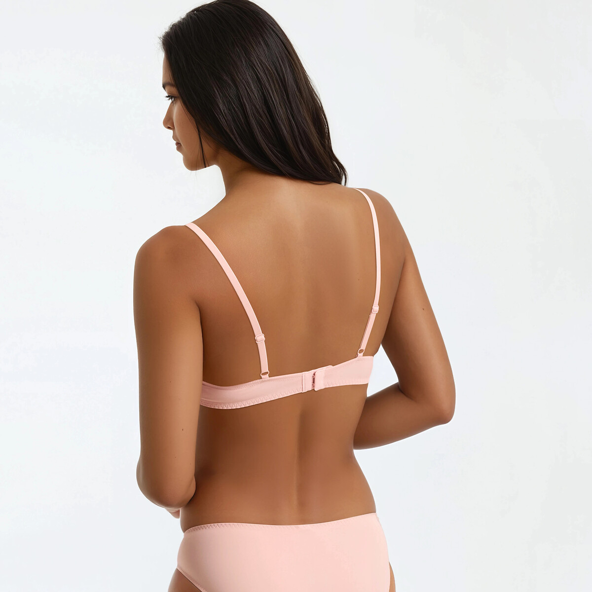 ANNE WEYBURN<br>Sutiã triangular de tule bordado, AZALEE