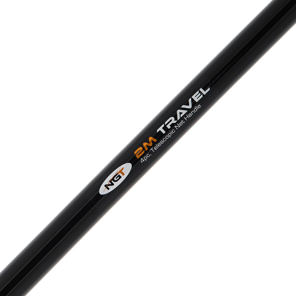 Manche d'épuiqette NGT Travel Telescopic Net Handle (2m / 4pc), seulement 62 cm une fois plié !