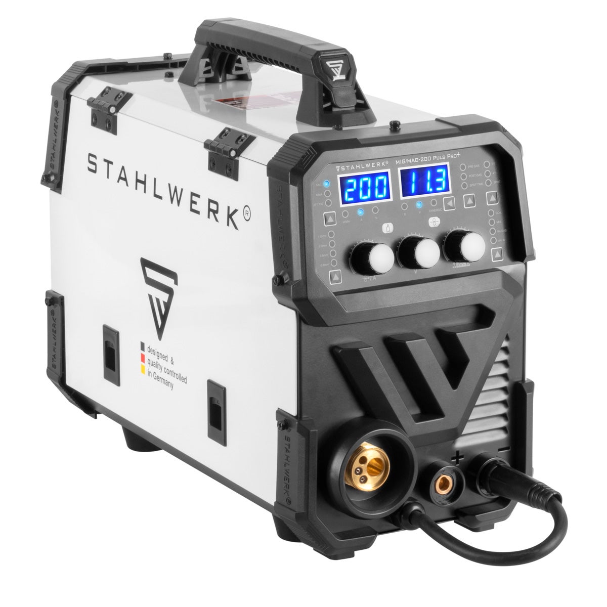 STAHLWERK MIG MAG 200 Spot Pulse Pro combinatielasapparaat met spotfunctie