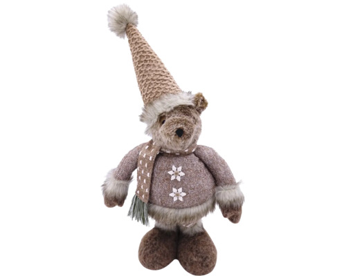 Decoratief figuur Lafiora beer H 94 cm
