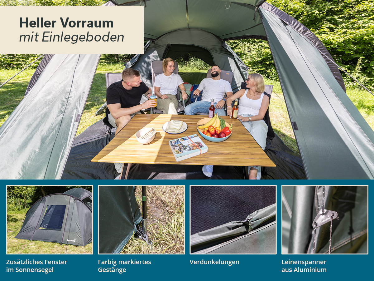 Skandika Västervik 5 koepeltent
