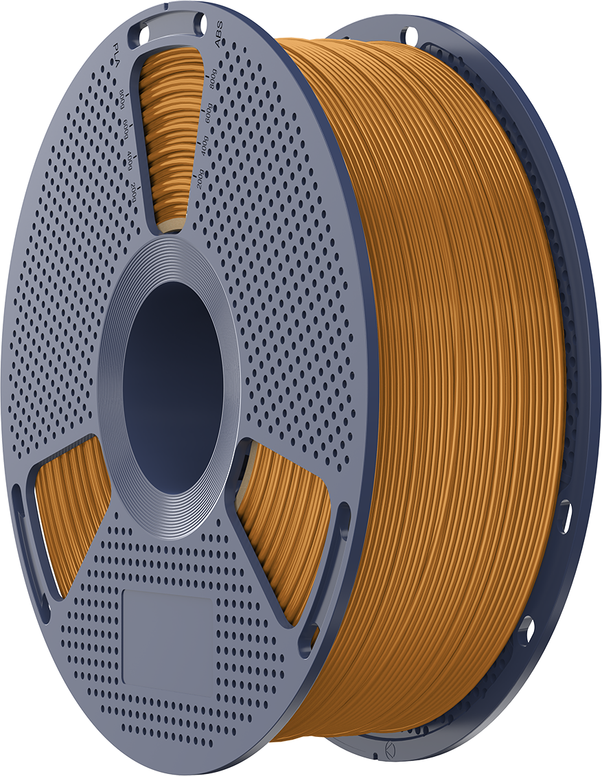 SUNLU  ABS Gold, 1,75 mm / 1000 g    Thermoplastisches Filament für den Druck von robusten Teilen in Gold