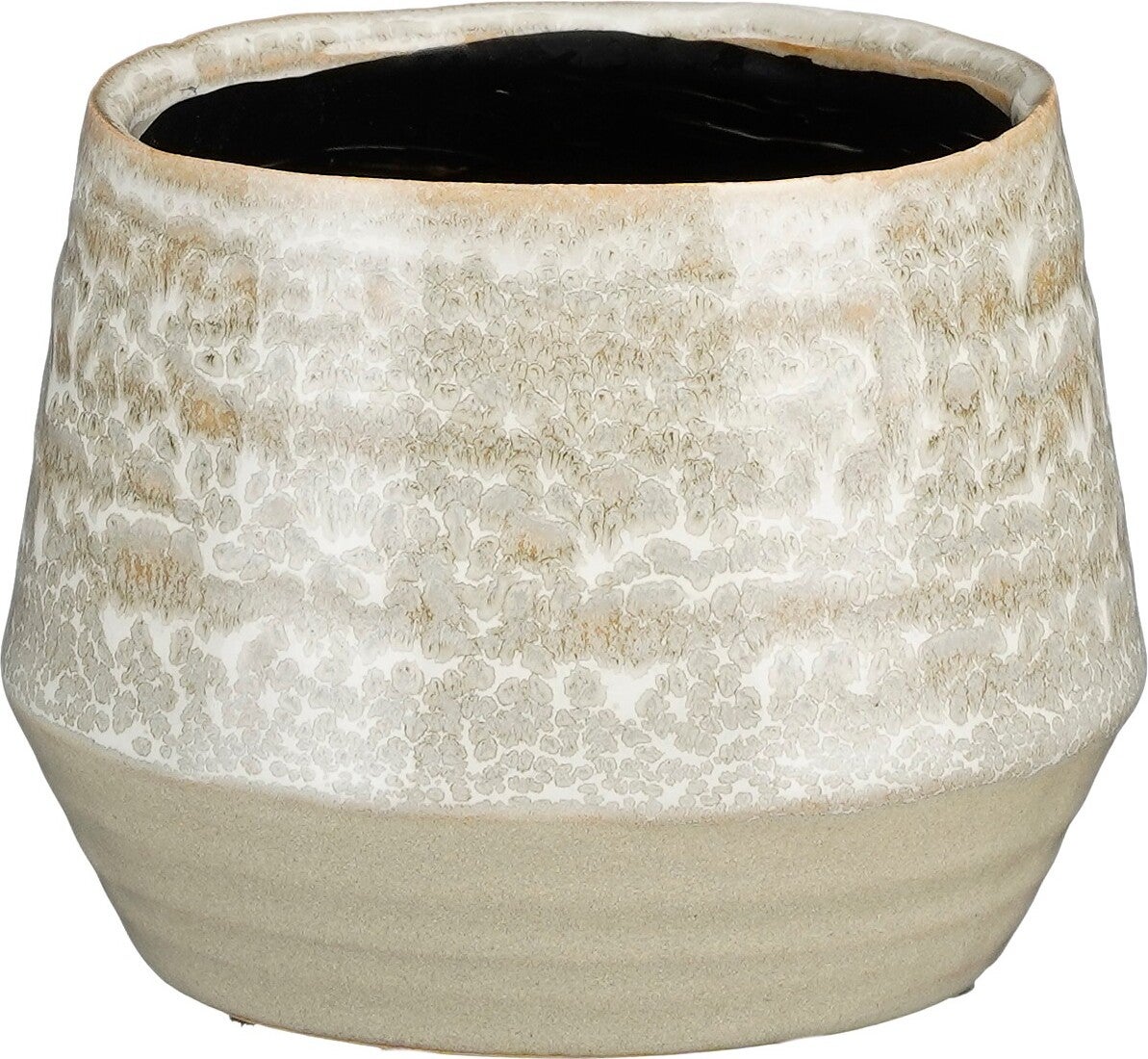 Mica Decorations bloempot Serge groen D 11,5 H 9 cm