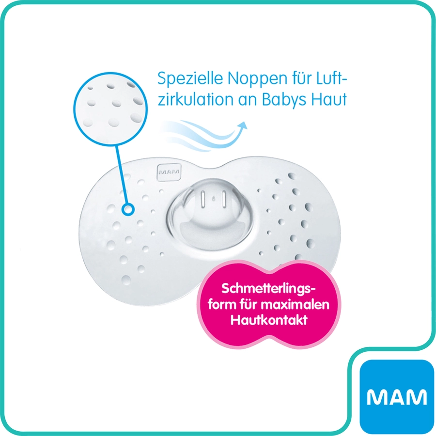 MAM Stillhütchen Gr. M 2 Stück