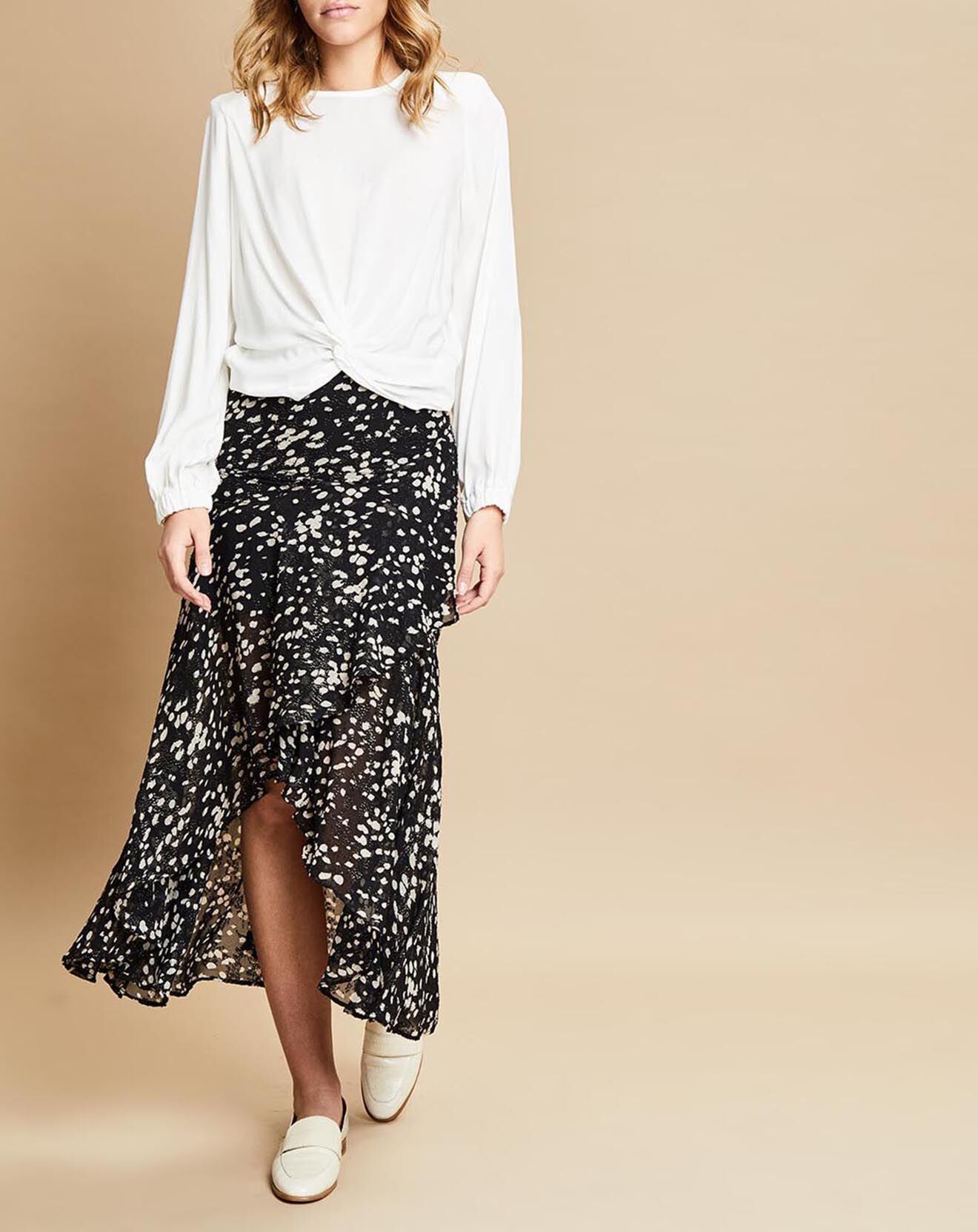 Belair Blouse Baba blanche
