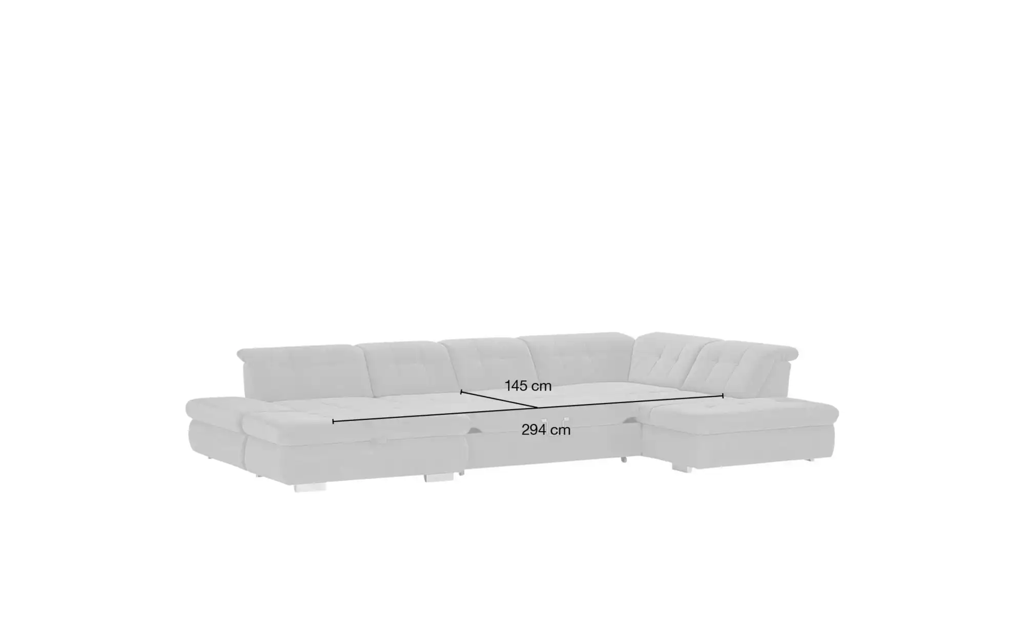 Lounge Collection Wohnlandschaft mit verschiedenen Funktionen Spencer