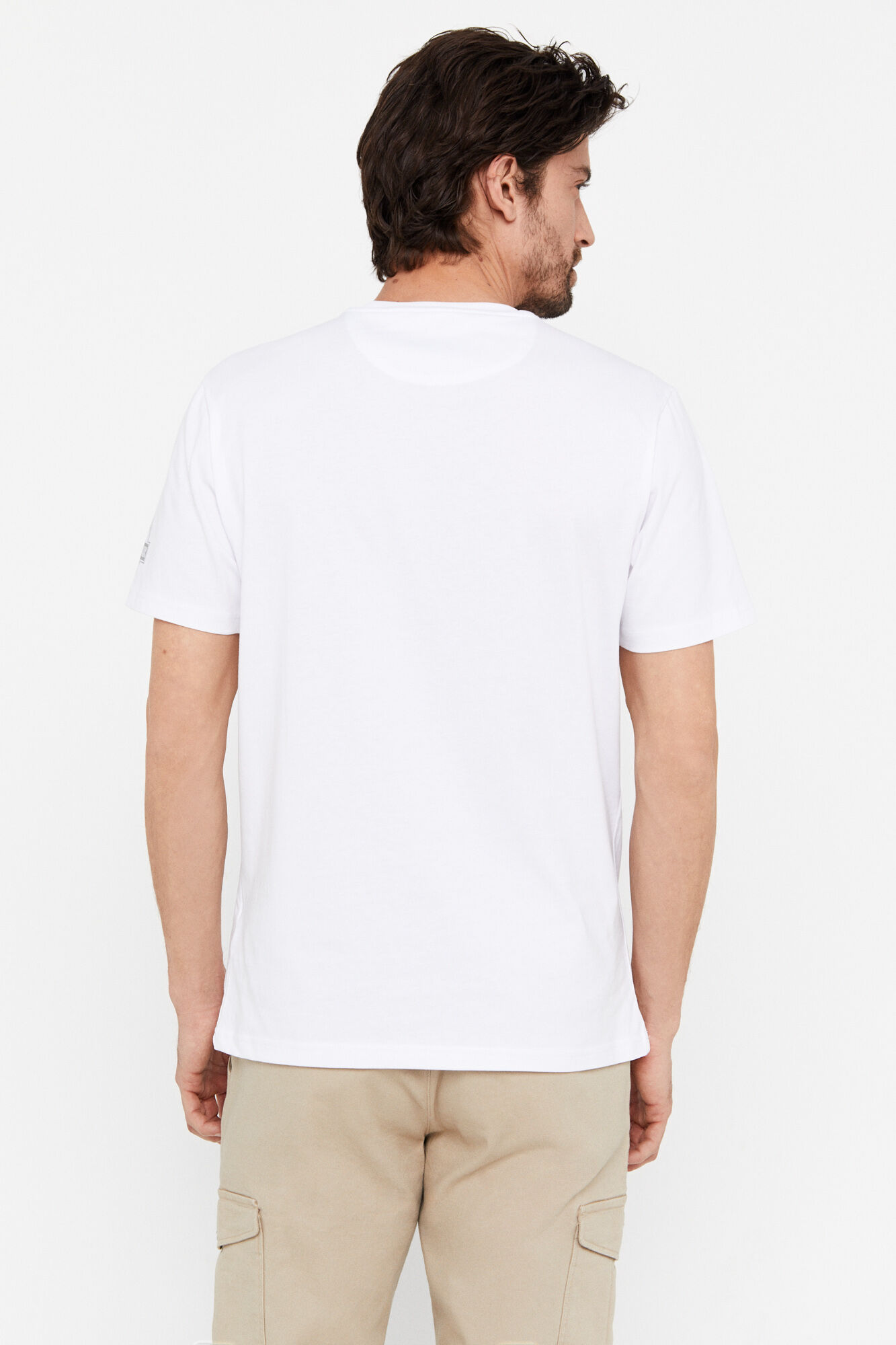 Camiseta com estampa do Jurassic Park - Branca