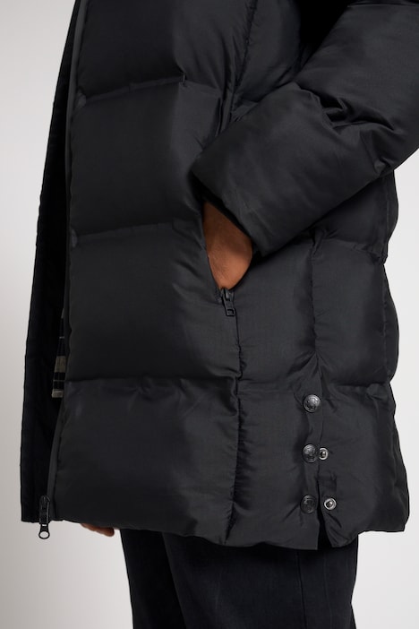 STHUGE Stepp-Parka, Kapuze, Seitenschlitze, bis 8 XL