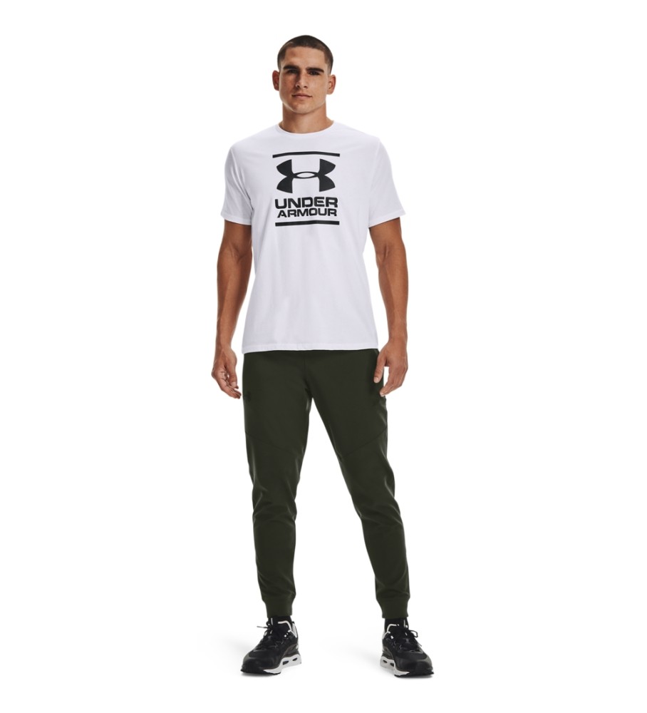 Camiseta de manga curta Under Armour UA GL Foundation branca