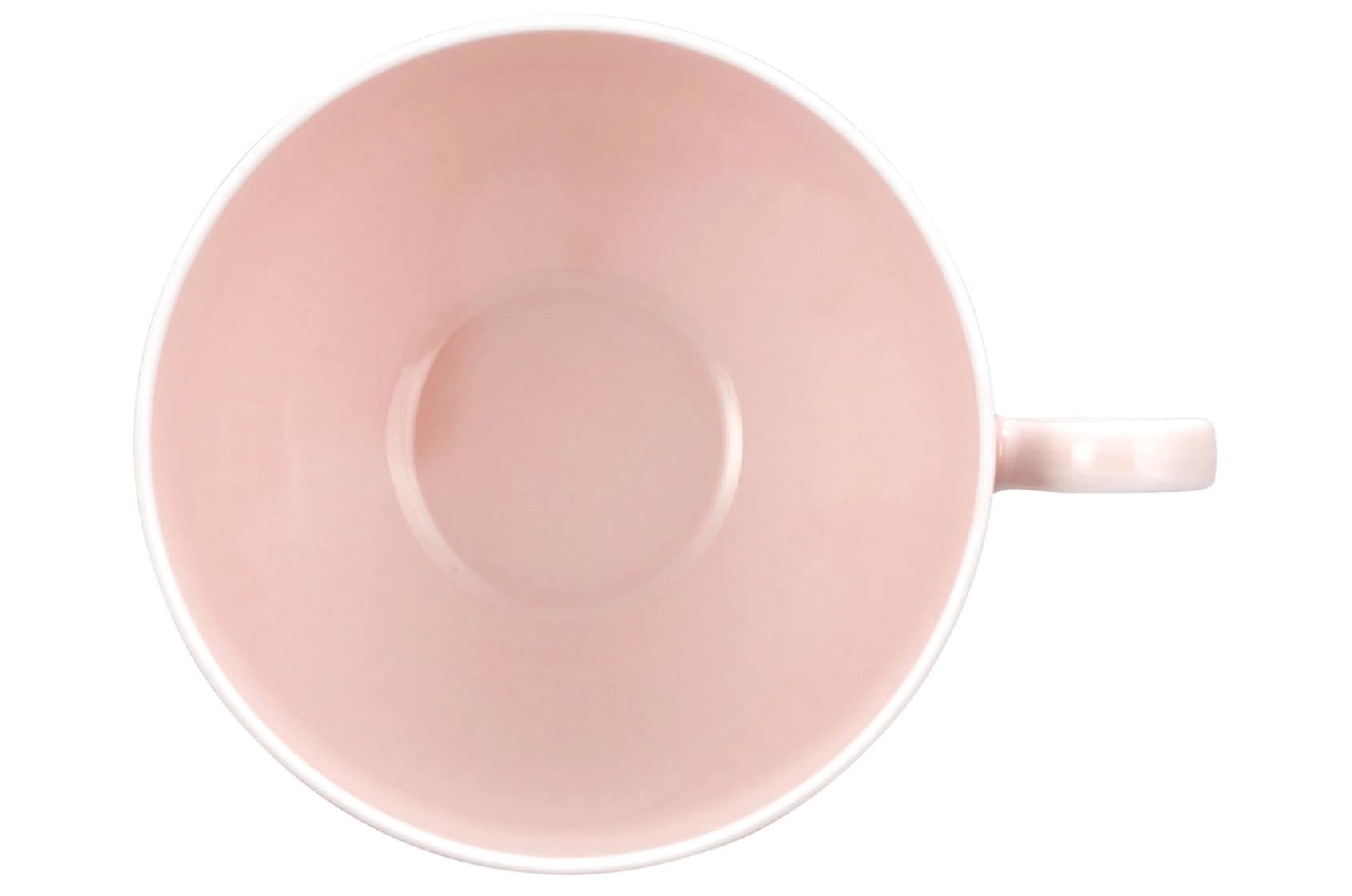 Seltmann Weiden Milchkaffeetasse AMINA 6er Set Porzellan rosé