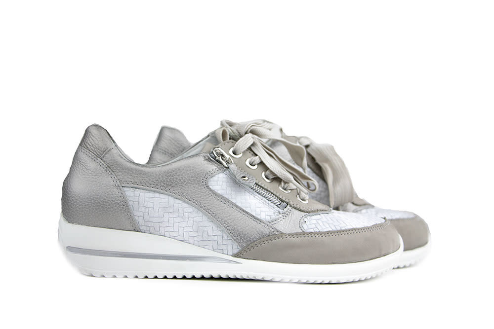 Waldlaufer Sneaker Himona Stein Silver Taupe