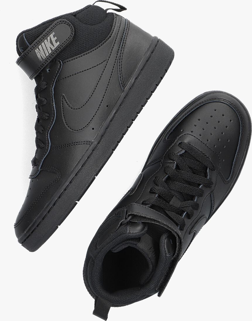 NIKE zwarte nike hoge sneaker court borough mid 2